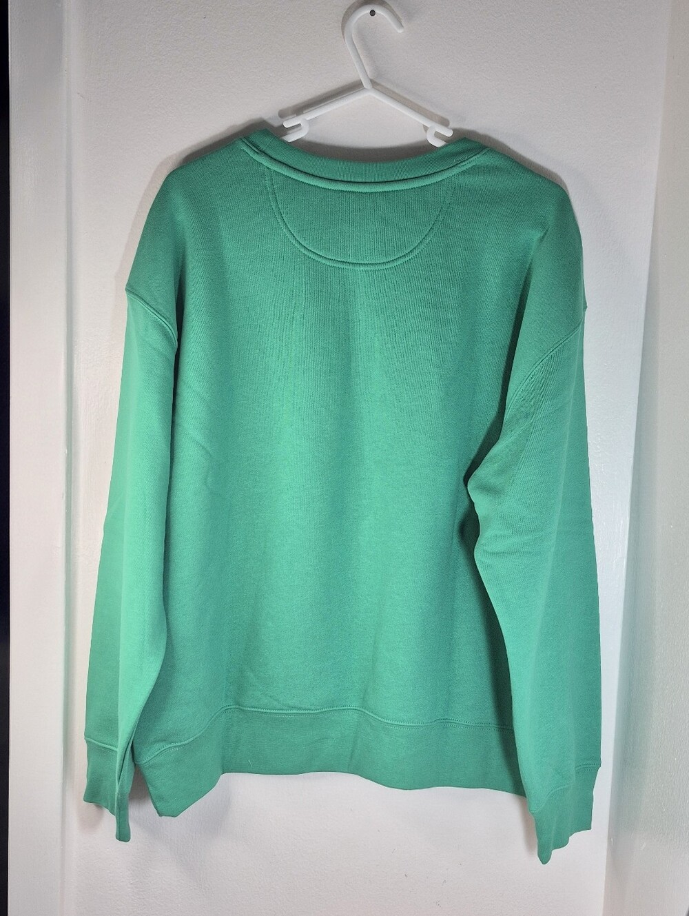 Women's Esprit Embroidered Logo Fleece Crewneck Sweatshirt Size M NWT - Picture 4 of 8